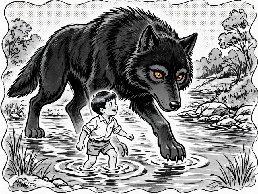 Atlas remembers saving a boy at the river decades ago